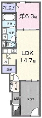 蓮田駅 バス3分  藤の木団地下車：停歩5分 1階の物件間取画像